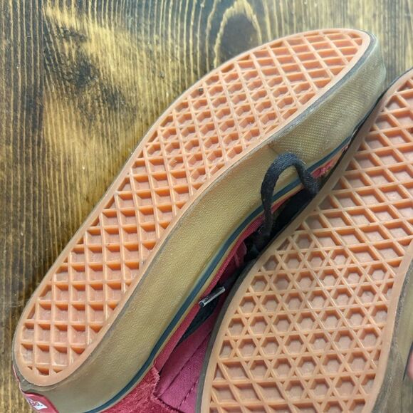 Vans Burgundy‎ Sneakers Size 3 - Picture 9 of 9